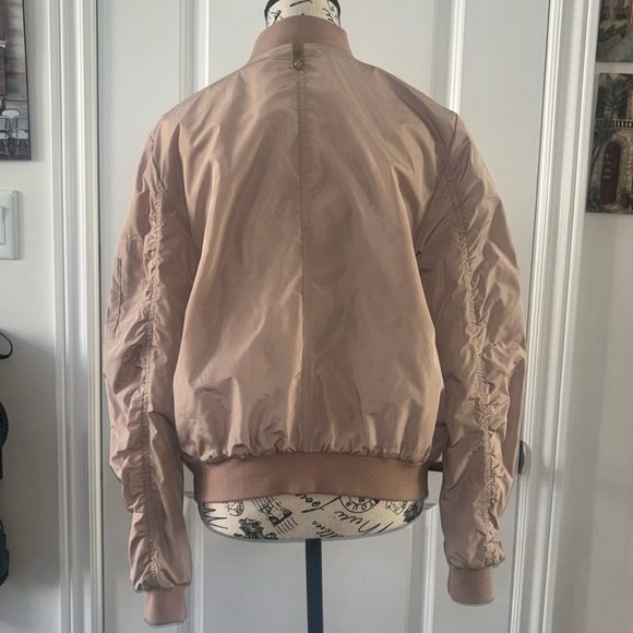 Mackage Cara Bomber Jacket Blush Pink - Picture 11 of 11